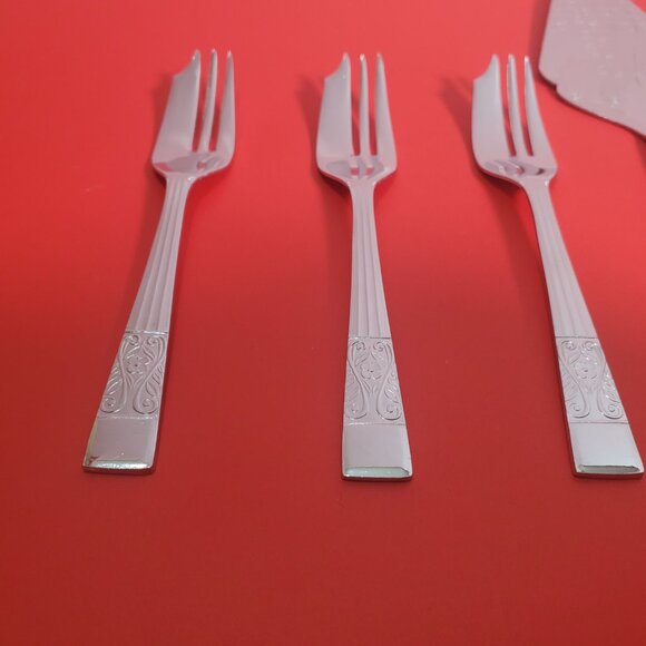 Vintage Dessert/Cake serving Set - Sheffield England - Picture 4 of 11